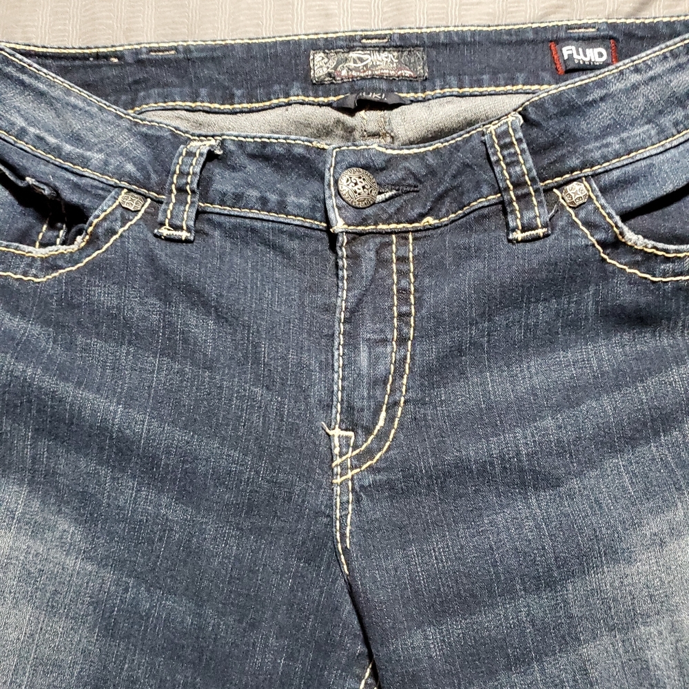 Silver jeans